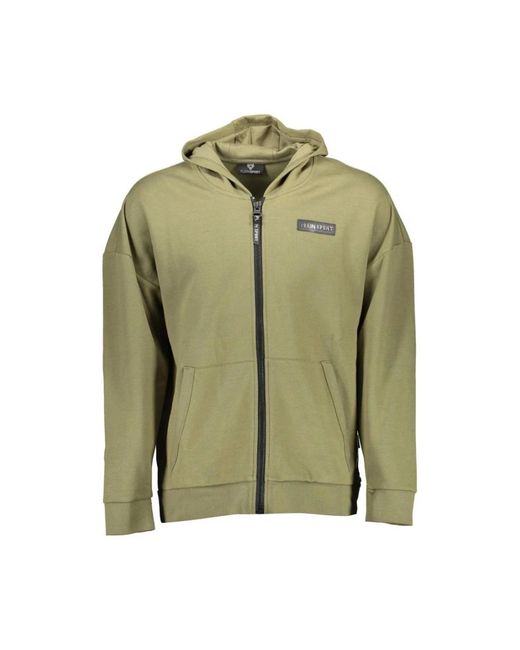 Philipp Plein Green Zip-Throughs