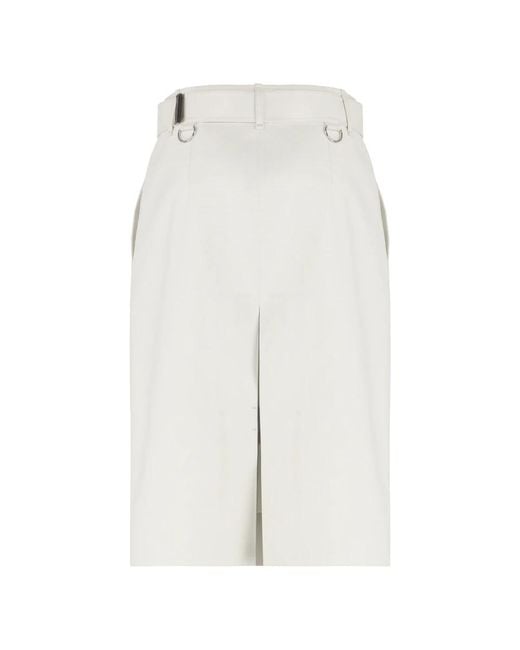 Tod's White Midi Skirts
