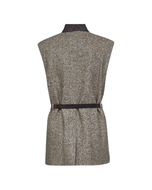 Vests di Brunello Cucinelli in Gray