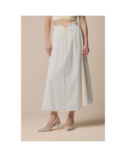 Kocca Maxi Skirts in het White