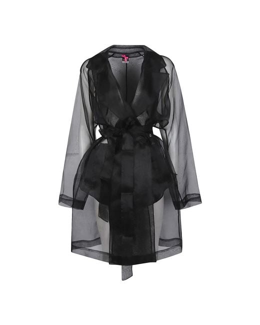 Pinko Black Trench Coats