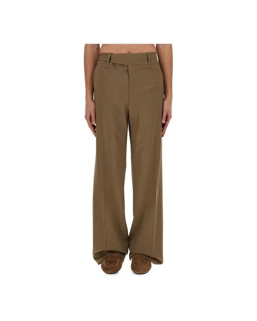 Dolce & Gabbana Natural Wide Trousers for men