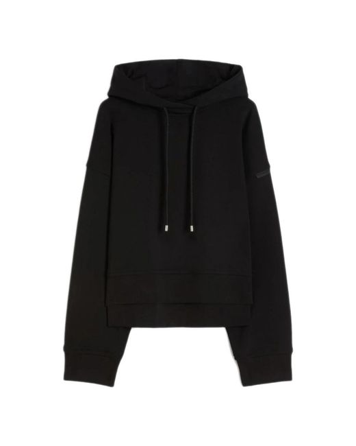 Sportmax Black Hoodies