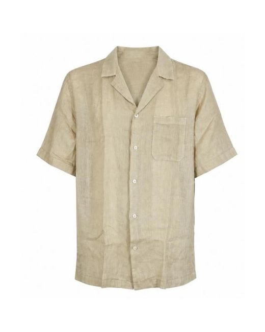 Altea Natural Short Sleeve Shirts for men