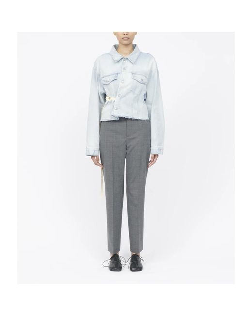 MM6 by Maison Margiela Blue Denim Jackets