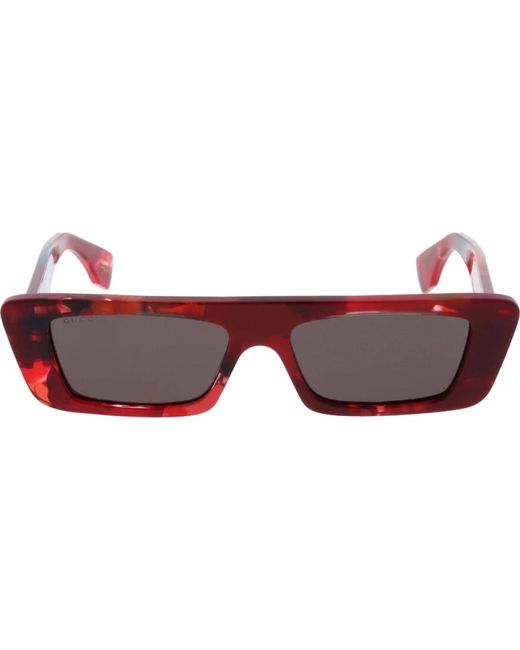 Gucci Red Sunglasses