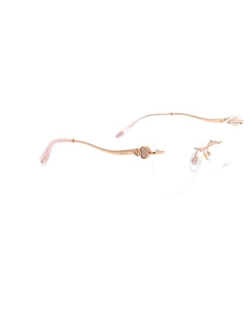Chopard White Glasses