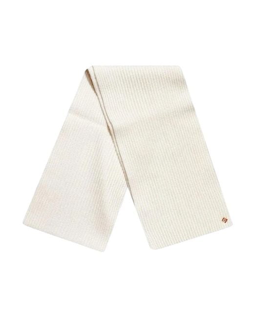 Casablanca White Winter Scarves