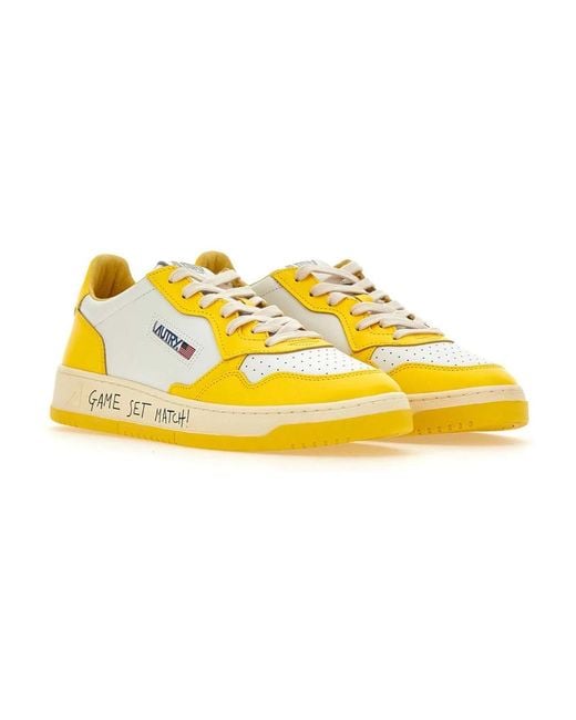 Autry Yellow Sneakers for men