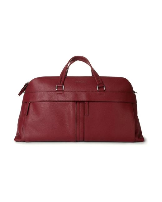 Orciani Red Weekend Bags for men