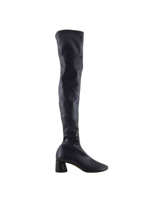 Proenza Schouler Black Over-Knee Boots