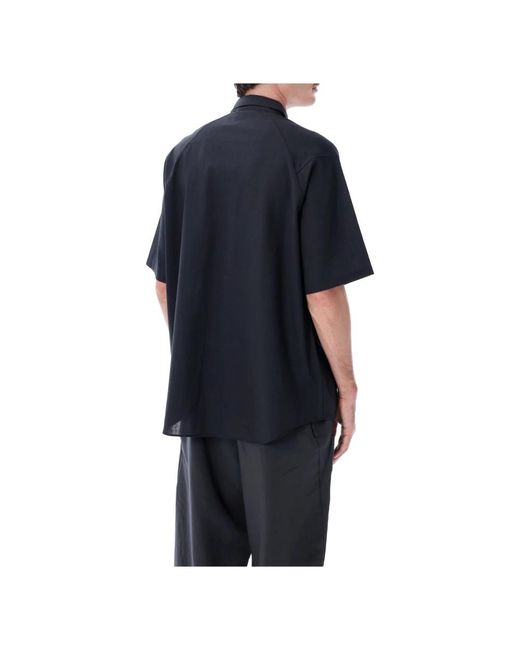 Goldwin Black Short Sleeve Shirts for men