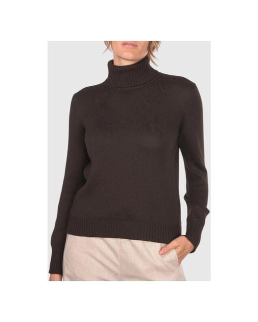 Gran Sasso Ciclista Turtleneck in het Brown