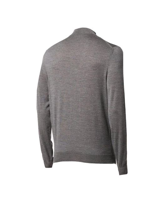 Drumohr Gray Turtlenecks for men