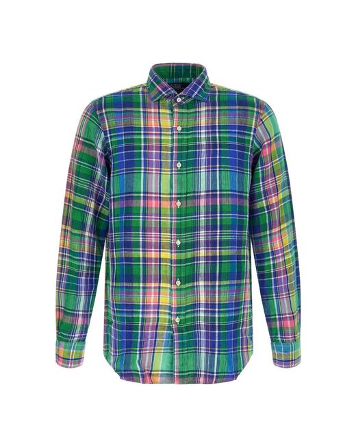 Polo Ralph Lauren Blue Casual Shirts for men
