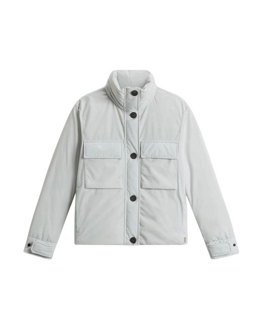 Down Jackets Woolrich en coloris Gray