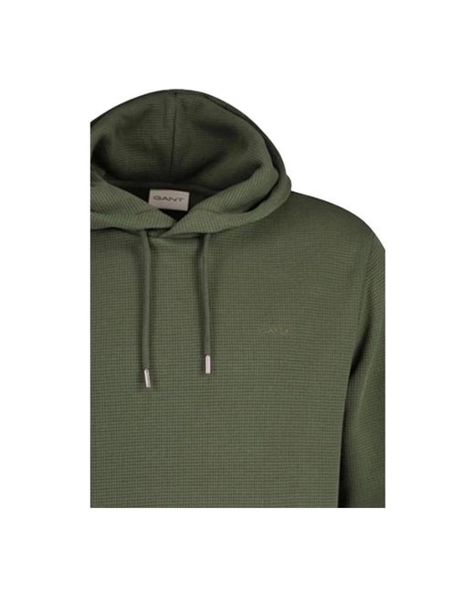 Gant Green Hoodies for men
