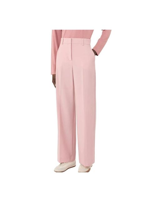 Weekend by Maxmara Pink Wide Trousers