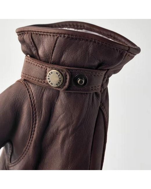 Hestra Brown Gloves