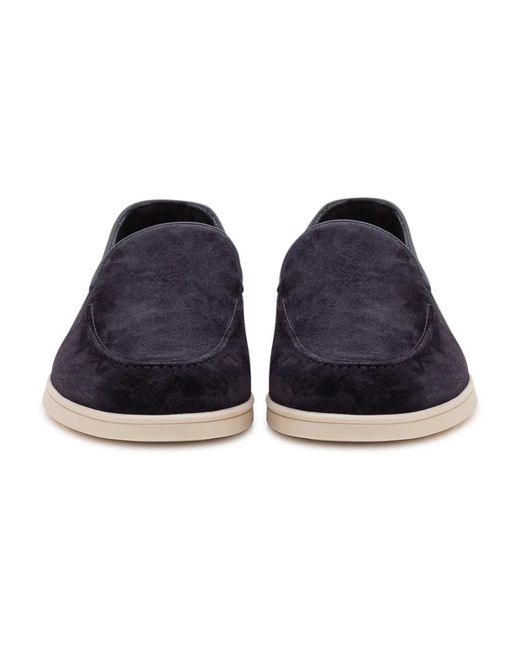 Doucal's Blue Loafers for men