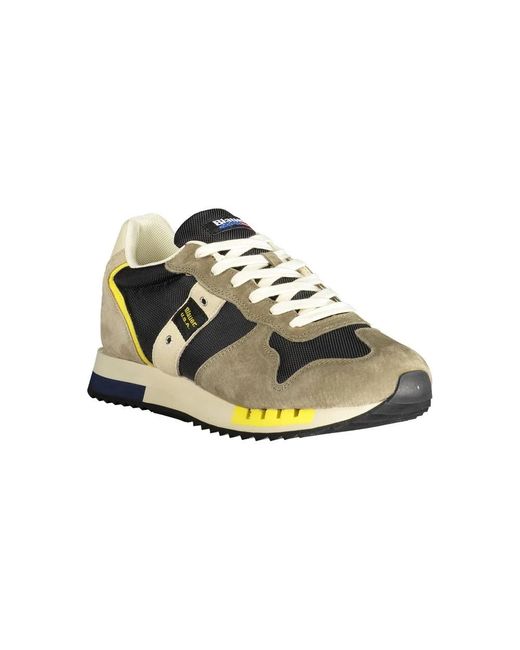 Blauer Metallic Sneakers for men