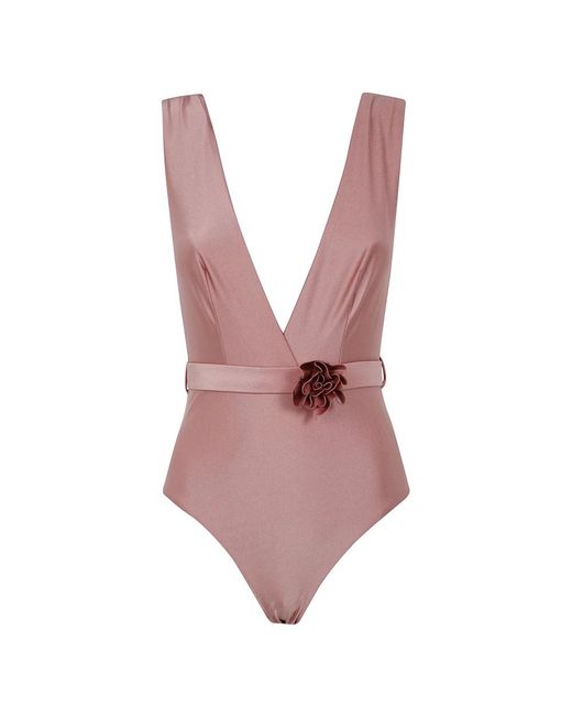 Zimmermann Pink One-Piece
