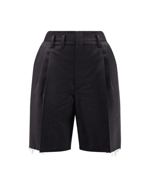 Maison Margiela Black Casual Shorts