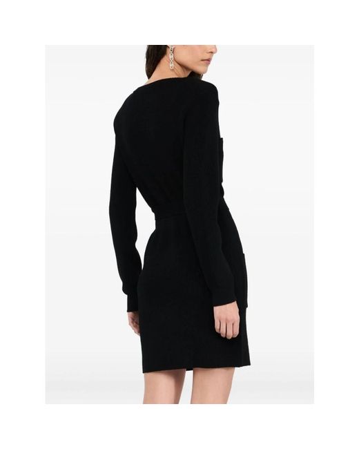 Liu Jo Black Fitted Mini Dress