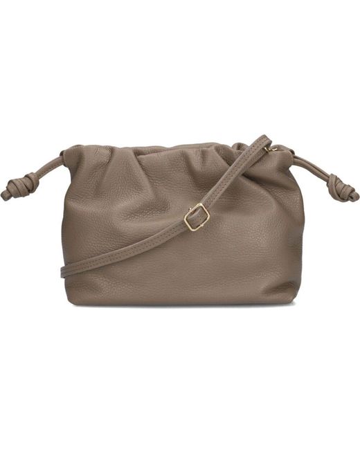 Notre-v Brown Vielseitige Taupe Schultertasche Arela