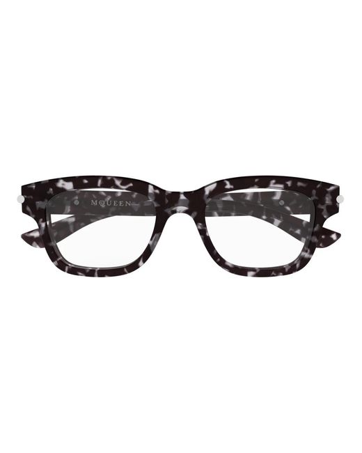 McQueen Black Glasses