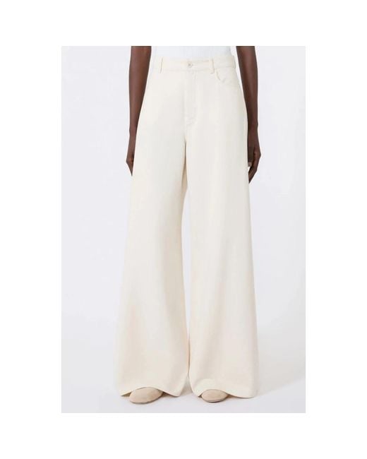 Weekend by Maxmara White Wide Jeans