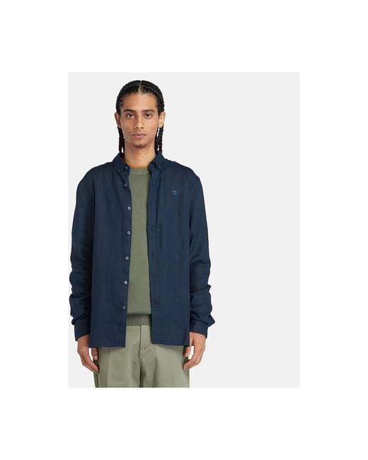 Casual Shirts Timberland de hombre de color Blue