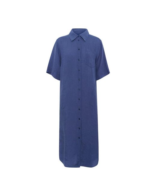 Part Two Blue Shirt Dresses