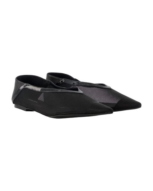 Anine Bing Black Ballerina Shoes