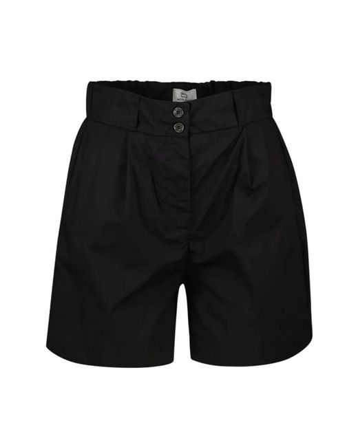 Woolrich Black Leichte baumwoll-bermuda-shorts