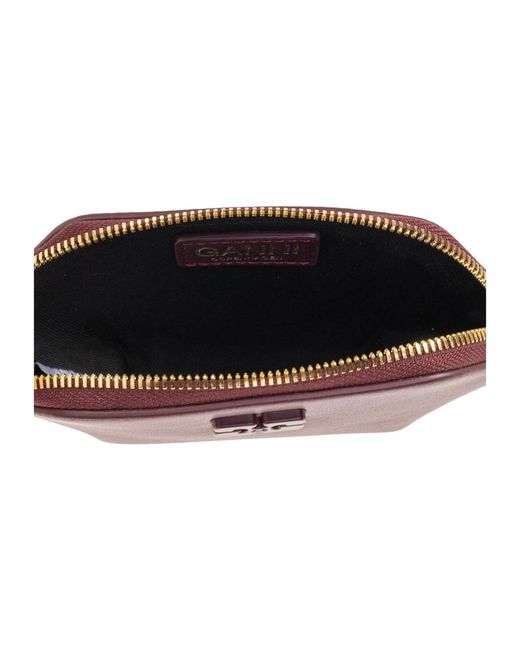 Ganni Red Wallets & Cardholders