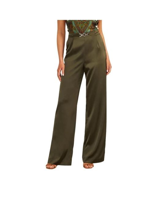 Marciano Green Wide Trousers