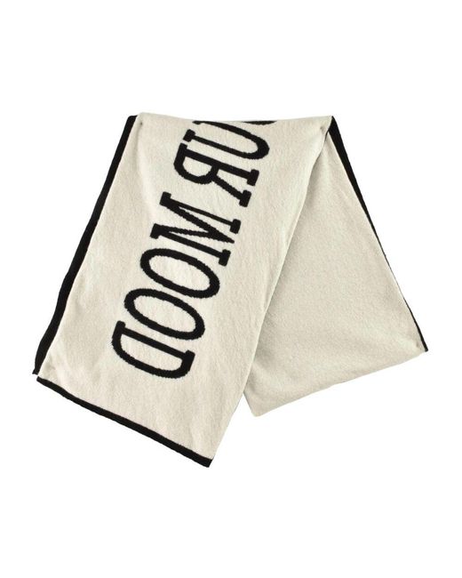 Winter Scarves di Alberta Ferretti in Black