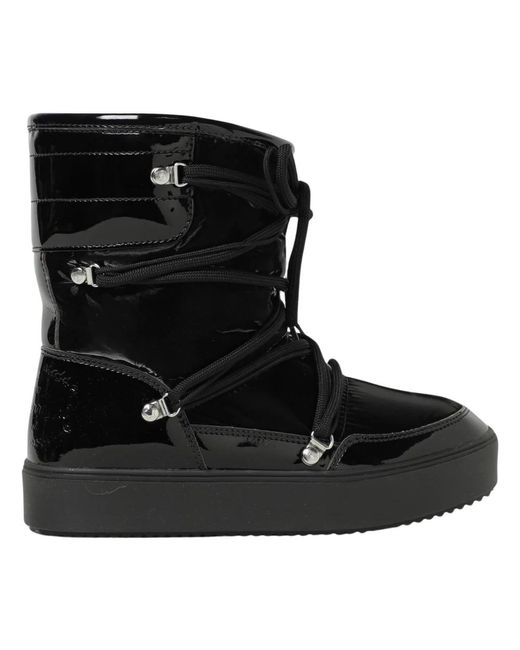Chiara Ferragni Black Winter Boots