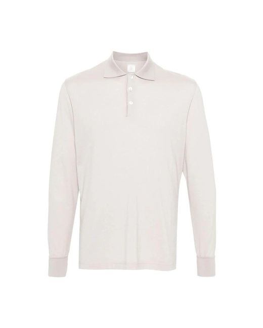 Eleventy White Polo Shirts for men