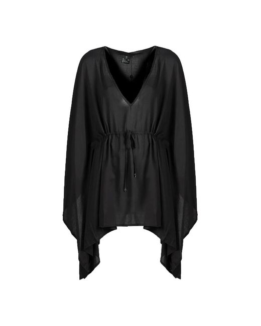 Philipp Plein Poncho's in het Black