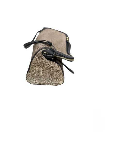 Borbonese Natural Frame Crossbody Bag