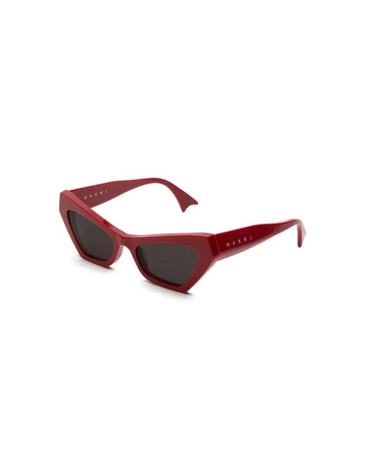 Marni Red Sunglasses
