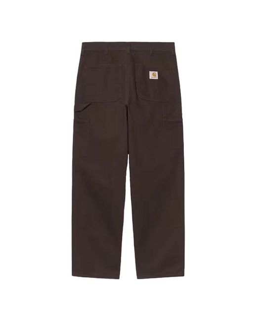 Carhartt Brown Straight Trousers for men