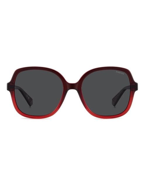 Polaroid Red Sunglasses