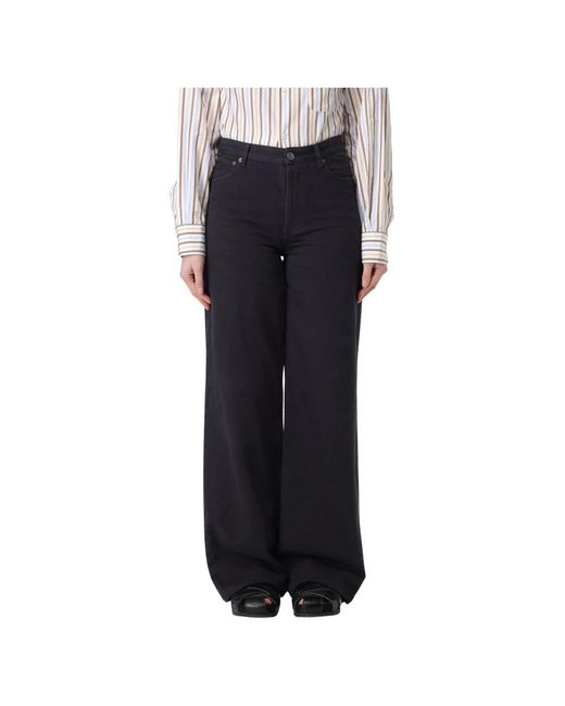 A.P.C. Black Wide Jeans