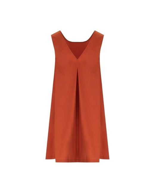 Max Mara Red Short Dresses