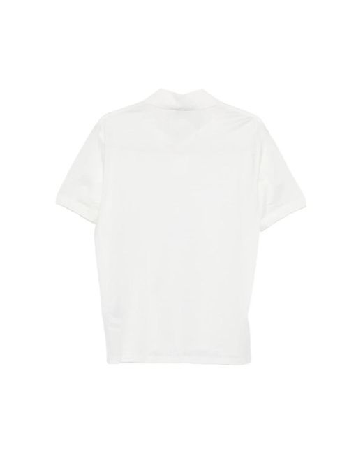 Emporio Armani White Polo Shirts for men