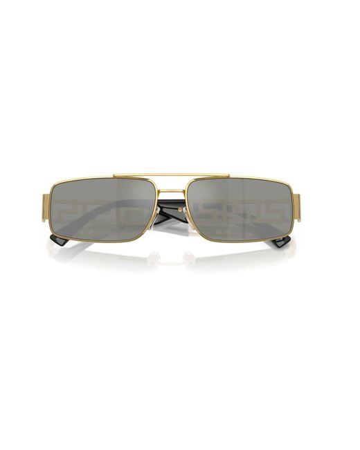 Versace Gray Sunglasses for men