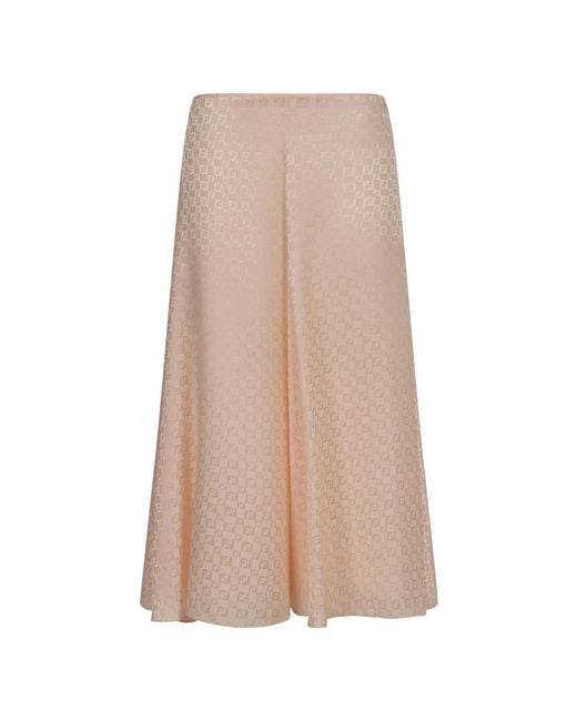 Fendi Midi Skirts in het Brown
